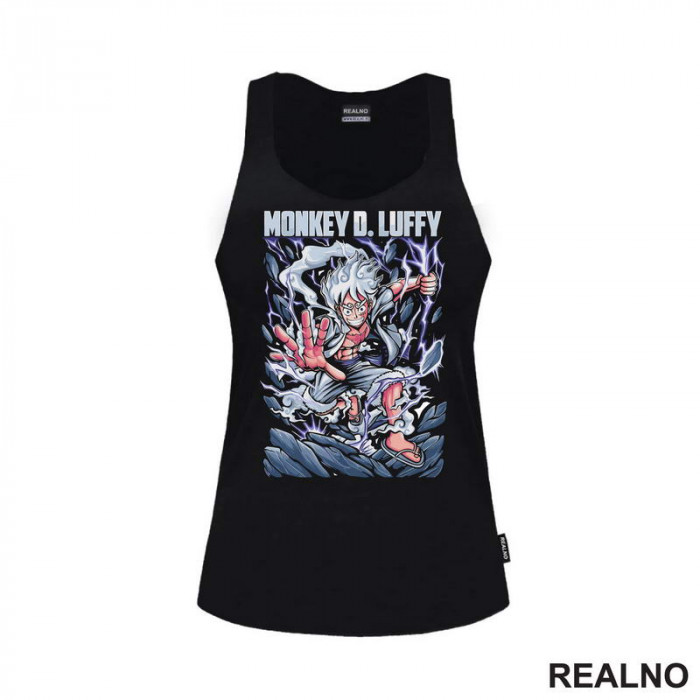 Monkey D. Luffy - Drawing - One Piece - Majica Monkey D. Luffy - Drawing - One Piece - Majica