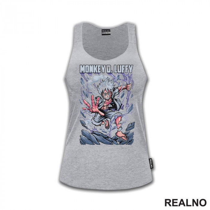 Monkey D. Luffy - Drawing - One Piece - Majica Monkey D. Luffy - Drawing - One Piece - Majica