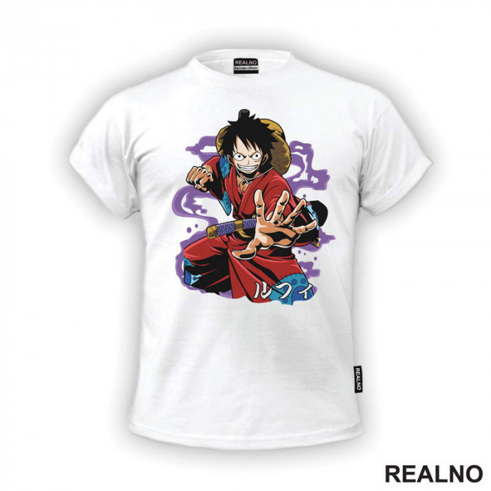 Wano Luffy - One Piece - Majica Wano Luffy - One Piece - Majica