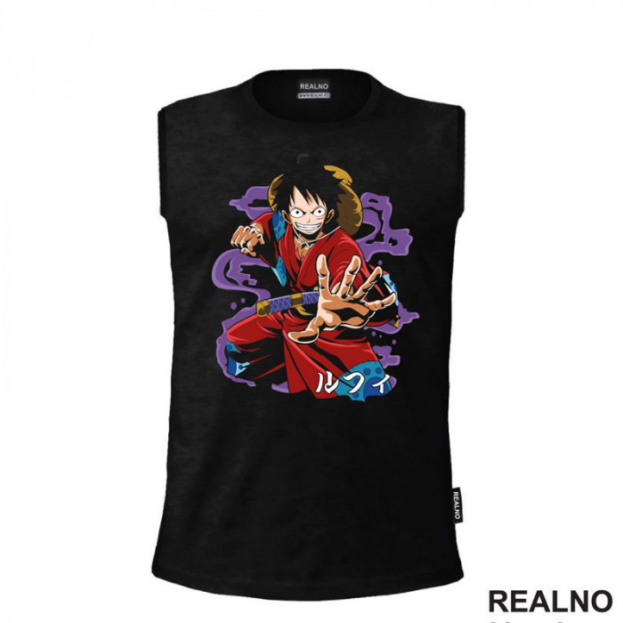 Wano Luffy - One Piece - Majica Wano Luffy - One Piece - Majica