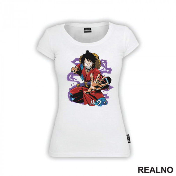 Wano Luffy - One Piece - Majica Wano Luffy - One Piece - Majica
