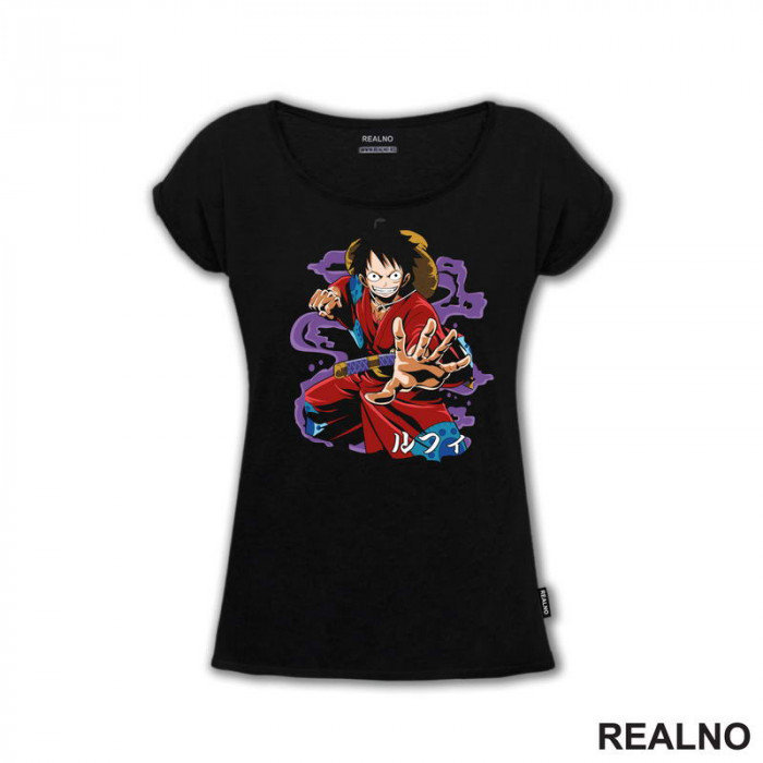 Wano Luffy - One Piece - Majica Wano Luffy - One Piece - Majica