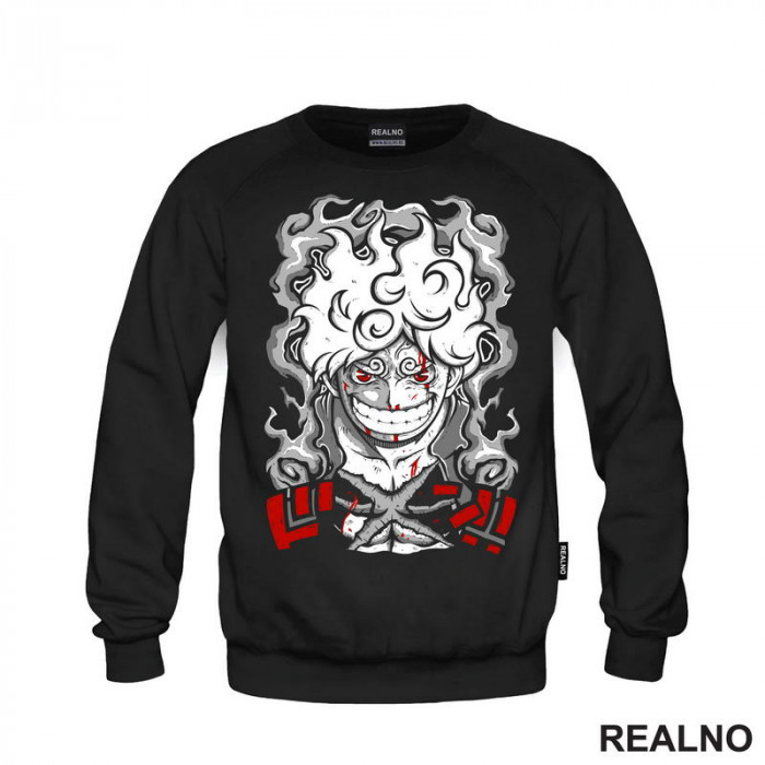 Sun God Nika - Luffy - Red - One Piece - Duks Sun God Nika - Luffy - Red - One Piece - Duks