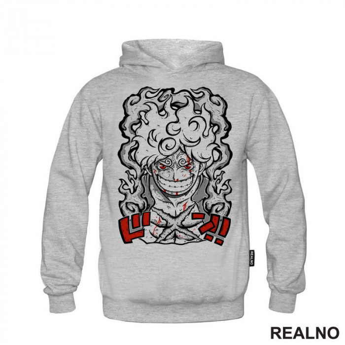 Sun God Nika - Luffy - Red - One Piece - Duks Sun God Nika - Luffy - Red - One Piece - Duks