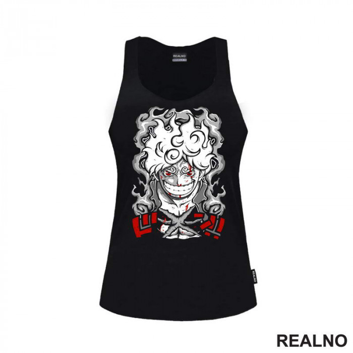 Sun God Nika - Luffy - Red - One Piece - Majica Sun God Nika - Luffy - Red - One Piece - Majica