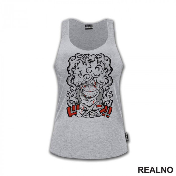 Sun God Nika - Luffy - Red - One Piece - Majica Sun God Nika - Luffy - Red - One Piece - Majica