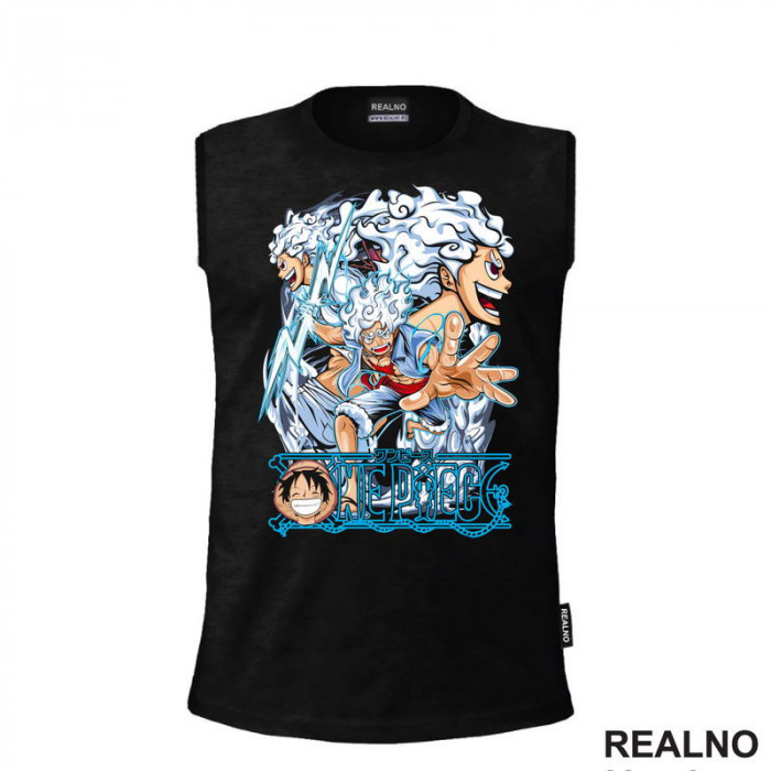 Nika - Luffy - Blue - One Piece - Majica Nika - Luffy - Blue - One Piece - Majica