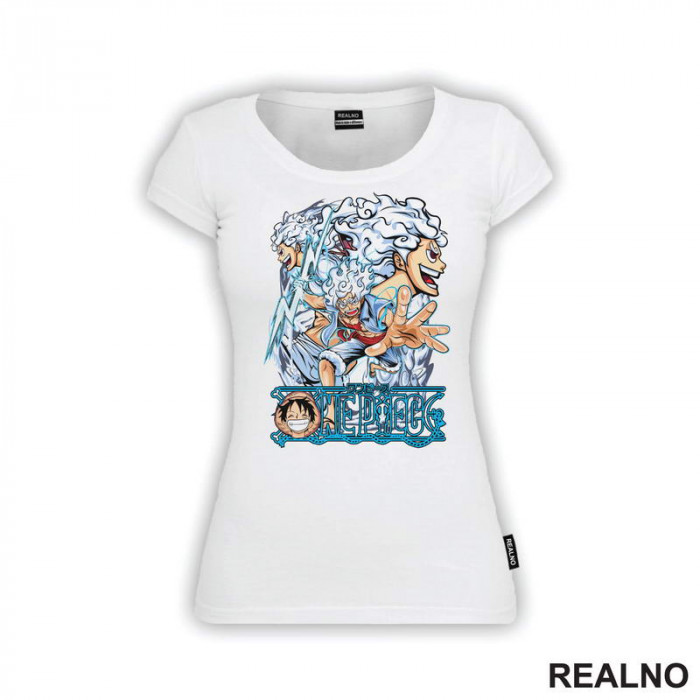 Nika - Luffy - Blue - One Piece - Majica Nika - Luffy - Blue - One Piece - Majica