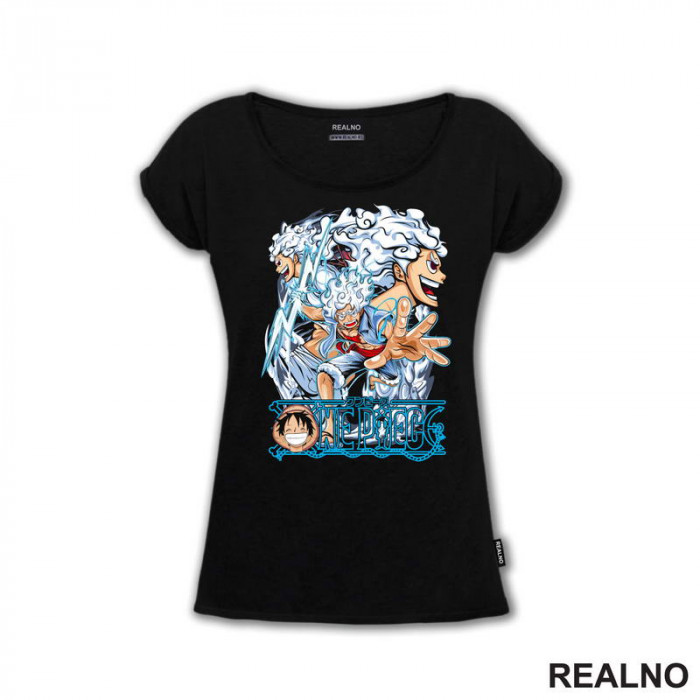 Nika - Luffy - Blue - One Piece - Majica Nika - Luffy - Blue - One Piece - Majica