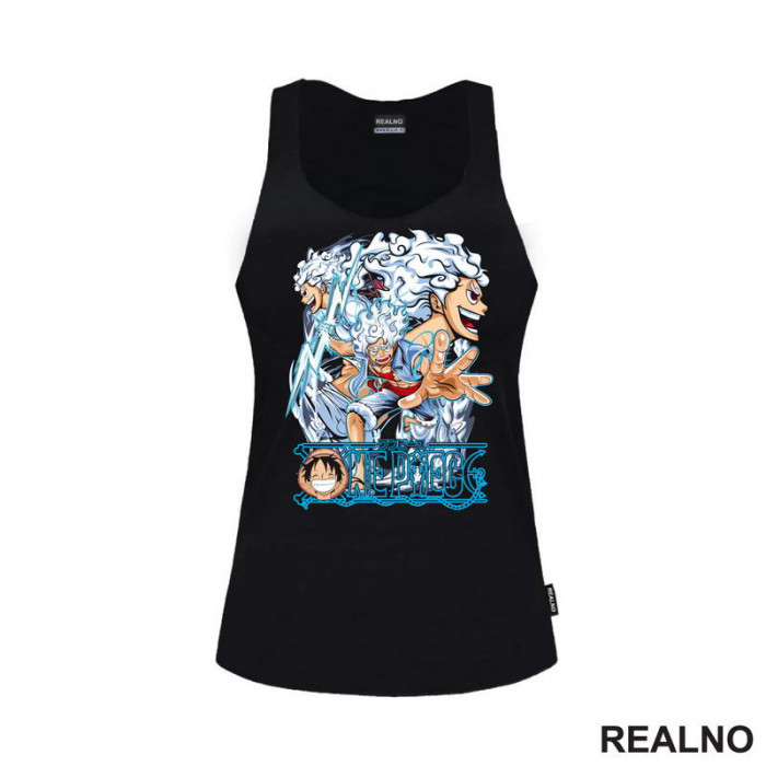 Nika - Luffy - Blue - One Piece - Majica Nika - Luffy - Blue - One Piece - Majica