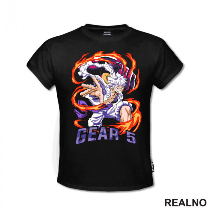 Gear Fifth - Fire - One Piece - Majica Gear Fifth - Fire - One Piece - Majica