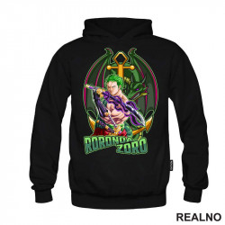 Zoro And Green Dragon - Golden - One Piece - Duks Zoro And Green Dragon - Golden - One Piece - Duks
