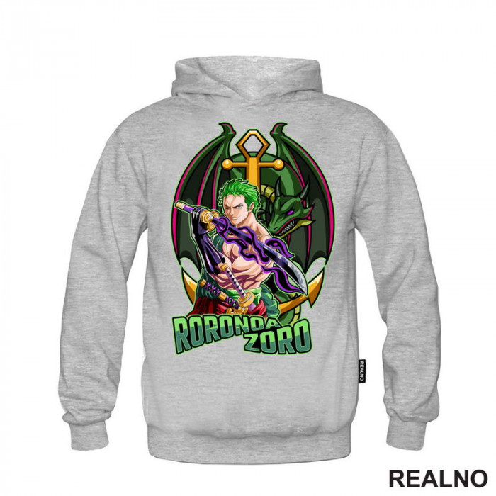 Zoro And Green Dragon - Golden - One Piece - Duks Zoro And Green Dragon - Golden - One Piece - Duks