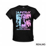 Rumi, Mira And Zoey - Colors - Huntrix - Kpop Demon Hunters - Majica Rumi, Mira And Zoey - Colors - Huntrix - Kpop Demon Hunters - Majica