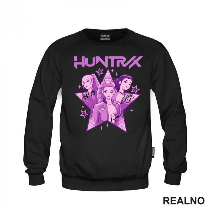 Rumi, Mira And Zoey - Purple - Huntrix - Kpop Demon Hunters - Duks Rumi, Mira And Zoey - Purple - Huntrix - Kpop Demon Hunters - Duks