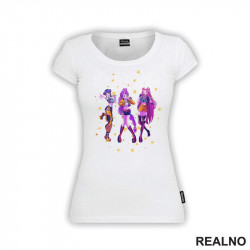 Rumi, Mira And Zoey - Performance - Huntrix - Kpop Demon Hunters - Majica