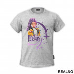 Rumi - Purple - Huntrix - Kpop Demon Hunters - Majica Rumi - Purple - Huntrix - Kpop Demon Hunters - Majica