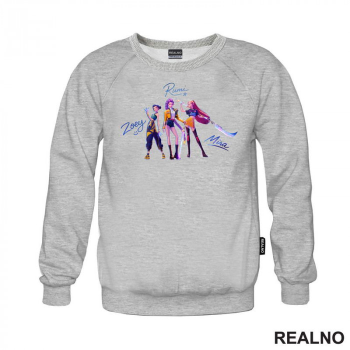 Rumi, Mira And Zoey - Signature - Huntrix - Kpop Demon Hunters - Duks Rumi, Mira And Zoey - Signature - Huntrix - Kpop Demon Hunters - Duks