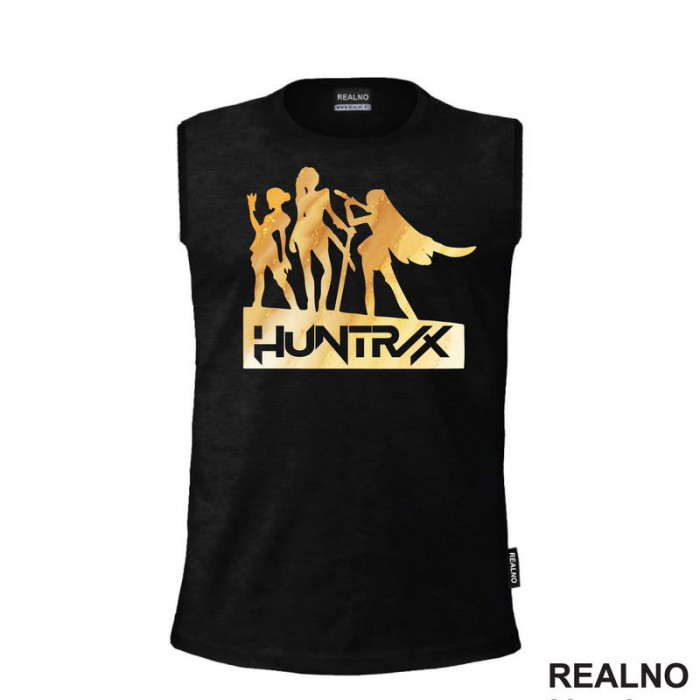 Rumi, Mira And Zoey - Golden - Huntrix - Kpop Demon Hunters - Majica Rumi, Mira And Zoey - Golden - Huntrix - Kpop Demon Hunters - Majica