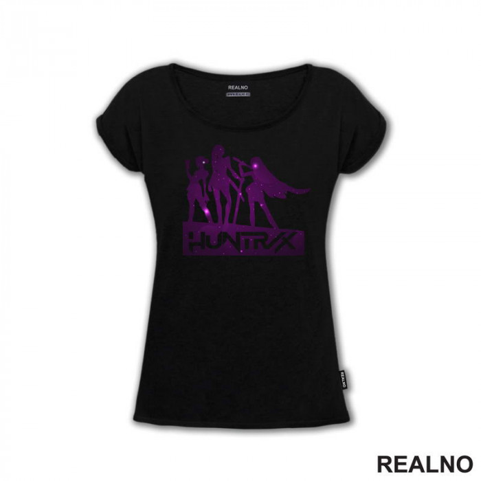 Rumi, Mira And Zoey - Huntrix Logo - Kpop Demon Hunters - Majica Rumi, Mira And Zoey - Huntrix Logo - Kpop Demon Hunters - Majica