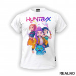 Rumi, Mira,Zoey And Derpy - Huntrix Logo - Kpop Demon Hunters - Majica Rumi, Mira,Zoey And Derpy - Huntrix Logo - Kpop Demon Hunters - Majica