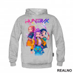Rumi, Mira,Zoey And Derpy - Huntrix Logo - Kpop Demon Hunters - Duks Rumi, Mira,Zoey And Derpy - Huntrix Logo - Kpop Demon Hunters - Duks