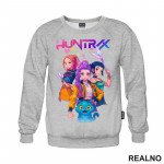 Rumi, Mira,Zoey And Derpy - Huntrix Logo - Kpop Demon Hunters - Duks Rumi, Mira,Zoey And Derpy - Huntrix Logo - Kpop Demon Hunters - Duks