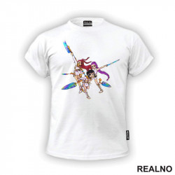 Rumi, Mira And Zoey - Costumes - Huntrix Logo - Kpop Demon Hunters - Majica