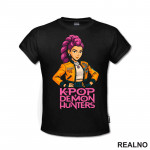 Rumi - Standing - Huntrix - Kpop Demon Hunters - Majica Rumi - Standing - Huntrix - Kpop Demon Hunters - Majica