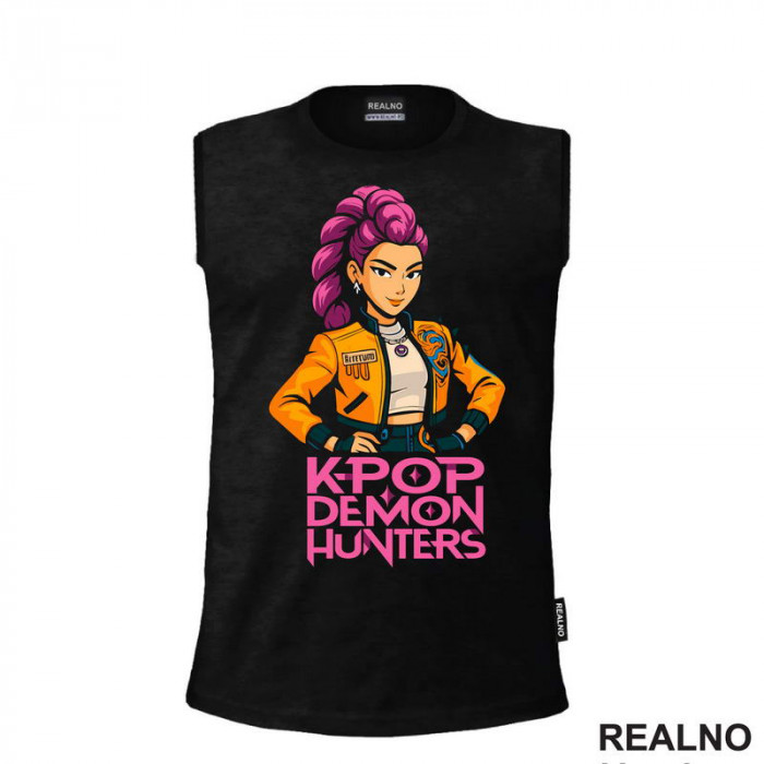 Rumi - Standing - Huntrix - Kpop Demon Hunters - Majica Rumi - Standing - Huntrix - Kpop Demon Hunters - Majica