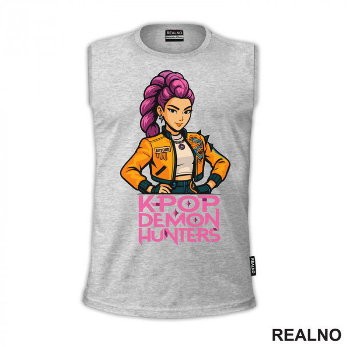 Rumi - Standing - Huntrix - Kpop Demon Hunters - Majica Rumi - Standing - Huntrix - Kpop Demon Hunters - Majica