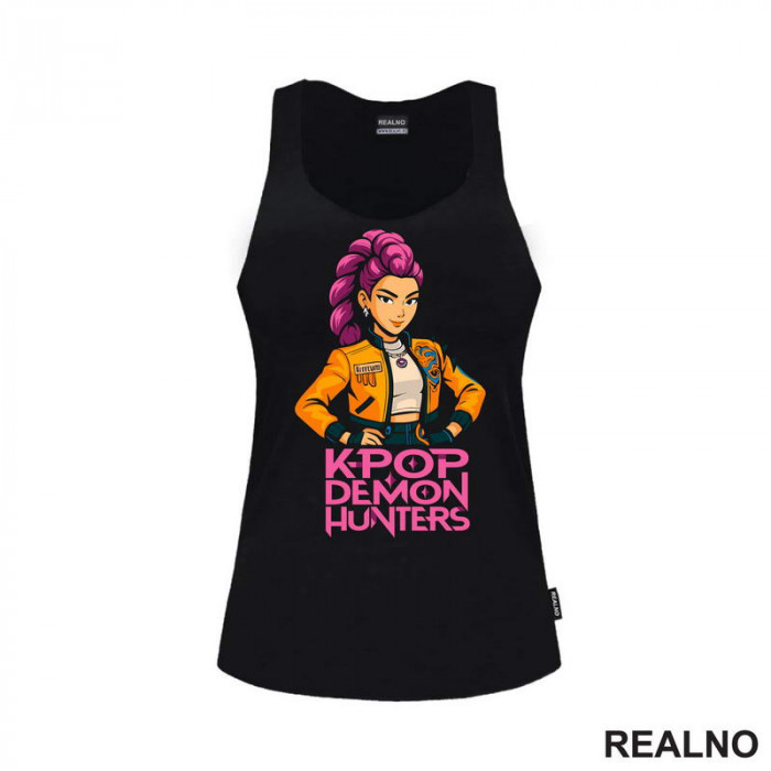 Rumi - Standing - Huntrix - Kpop Demon Hunters - Majica Rumi - Standing - Huntrix - Kpop Demon Hunters - Majica