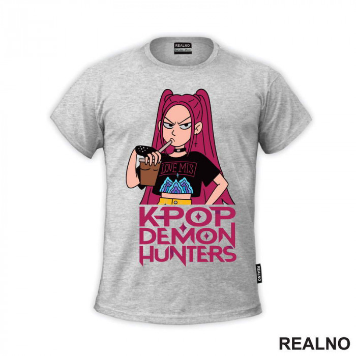 Mira - Standing - Huntrix - Kpop Demon Hunters - Majica Mira - Standing - Huntrix - Kpop Demon Hunters - Majica