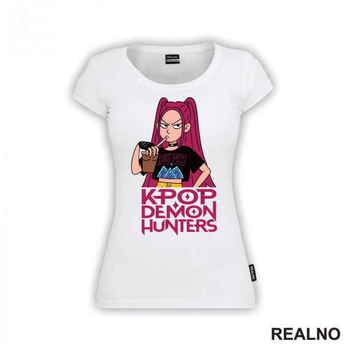 Mira - Standing - Huntrix - Kpop Demon Hunters - Majica Mira - Standing - Huntrix - Kpop Demon Hunters - Majica