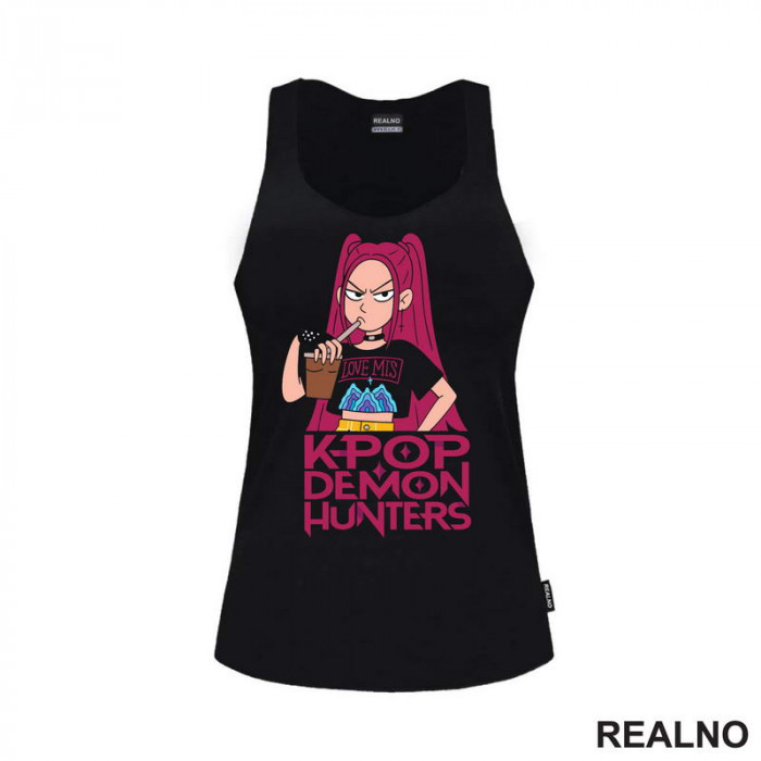 Mira - Standing - Huntrix - Kpop Demon Hunters - Majica Mira - Standing - Huntrix - Kpop Demon Hunters - Majica