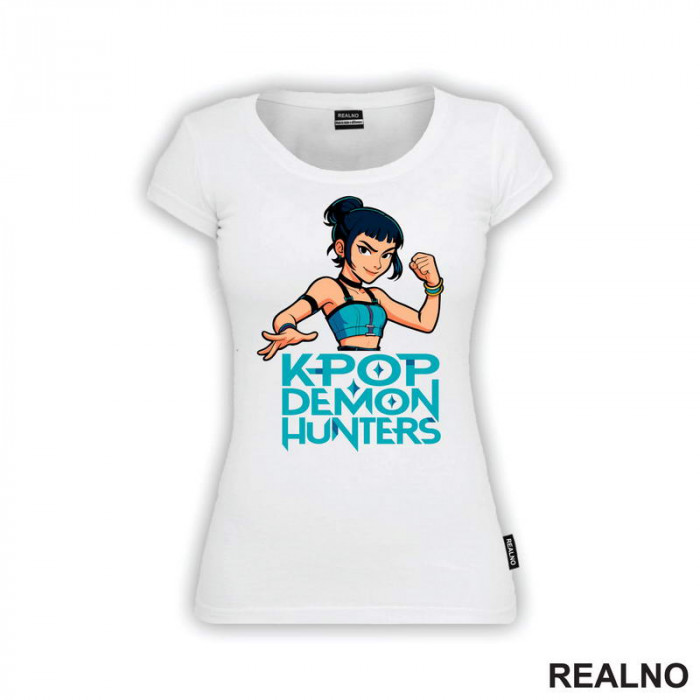 Zoey - Standing - Huntrix - Kpop Demon Hunters - Majica Zoey - Standing - Huntrix - Kpop Demon Hunters - Majica
