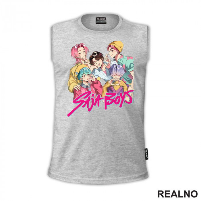 Saja Boys Drawing - Kpop Demon Hunters - Majica Saja Boys Drawing - Kpop Demon Hunters - Majica