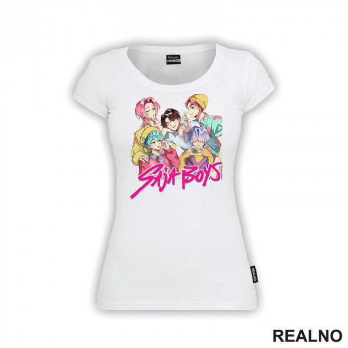 Saja Boys Drawing - Kpop Demon Hunters - Majica Saja Boys Drawing - Kpop Demon Hunters - Majica