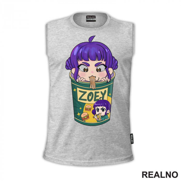 Zoey - Ramen - Huntrix - Kpop Demon Hunters - Majica Zoey - Ramen - Huntrix - Kpop Demon Hunters - Majica