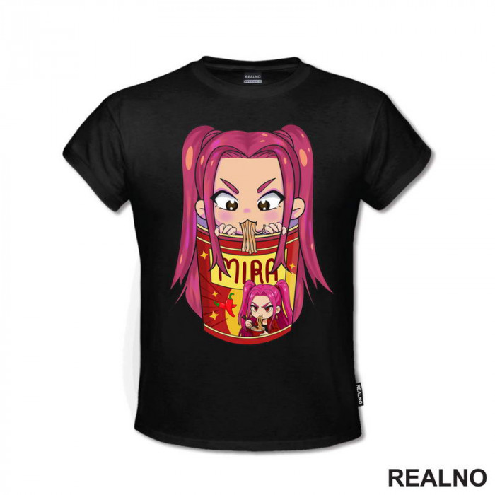 Mira - Ramen - Huntrix - Kpop Demon Hunters - Majica Mira - Ramen - Huntrix - Kpop Demon Hunters - Majica