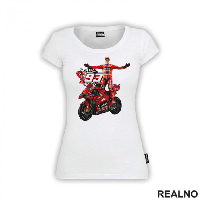 Marc Marquez Hands - Ducati - 93 - MotoGP - Sport - Majica