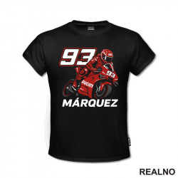Marc Marquez Driving - Ducati - 93 - MotoGP - Sport - Majica