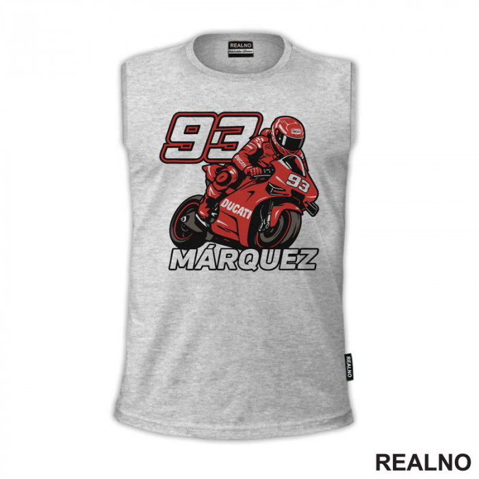 Marc Marquez Driving - Ducati - 93 - MotoGP - Sport - Majica Marc Marquez Driving - Ducati - 93 - MotoGP - Sport - Majica