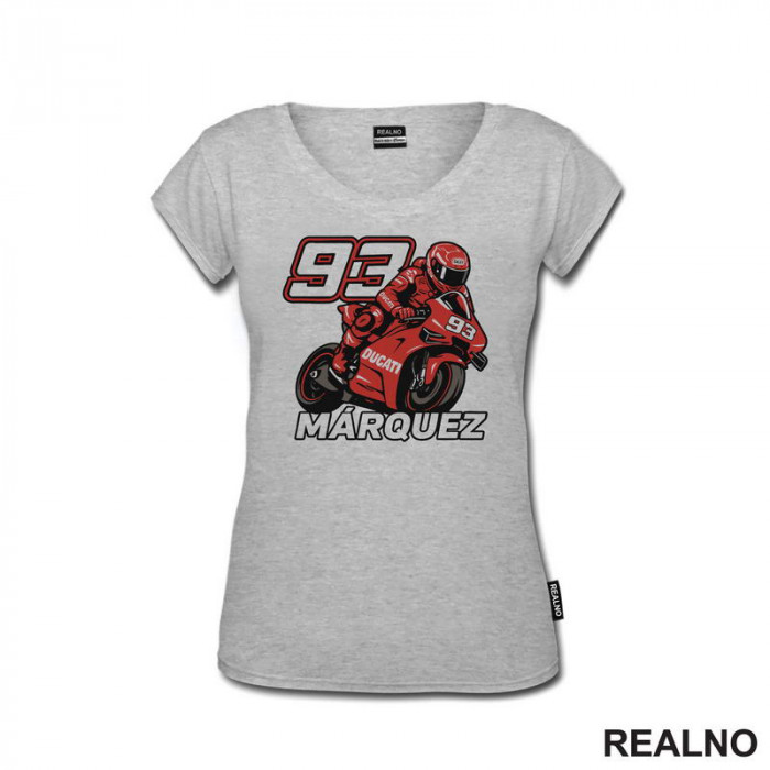 Marc Marquez Driving - Ducati - 93 - MotoGP - Sport - Majica Marc Marquez Driving - Ducati - 93 - MotoGP - Sport - Majica