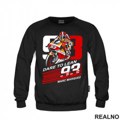 OUTLET - Crni duks bez kapuljače muški model veličine 3XL - Marquez