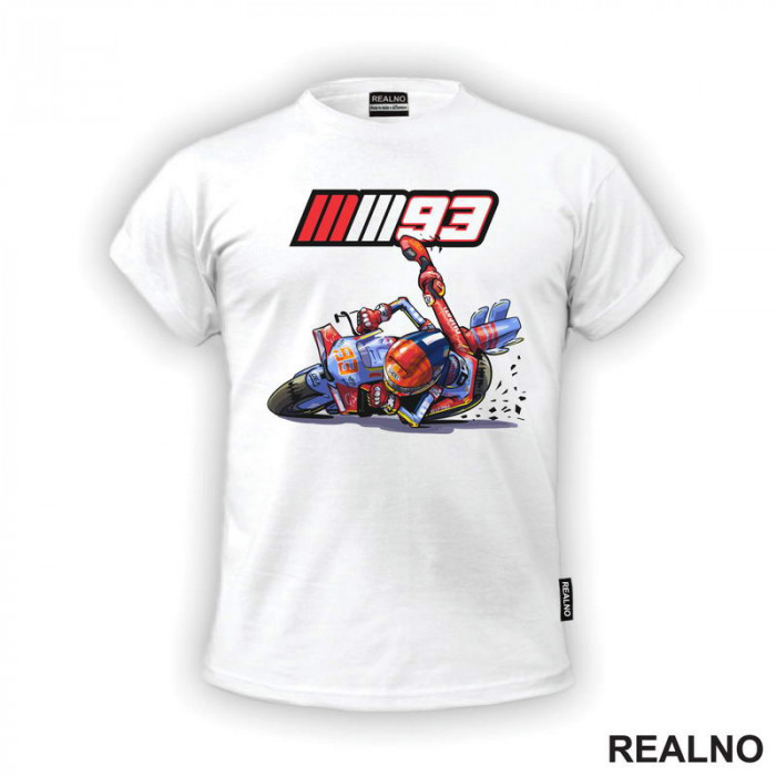 Marc Marquez Gliding - Ducati - 93 - MotoGP - Sport - Majica Marc Marquez Gliding - Ducati - 93 - MotoGP - Sport - Majica