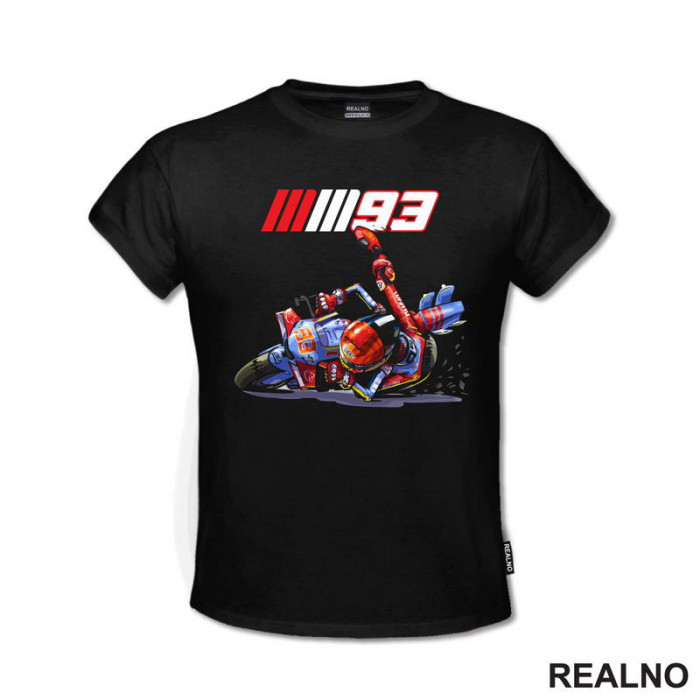 Marc Marquez Gliding - Ducati - 93 - MotoGP - Sport - Majica Marc Marquez Gliding - Ducati - 93 - MotoGP - Sport - Majica
