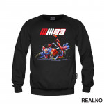 Marc Marquez Gliding - Ducati - 93 - MotoGP - Sport - Duks Marc Marquez Gliding - Ducati - 93 - MotoGP - Sport - Duks