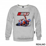 Marc Marquez Gliding - Ducati - 93 - MotoGP - Sport - Duks Marc Marquez Gliding - Ducati - 93 - MotoGP - Sport - Duks