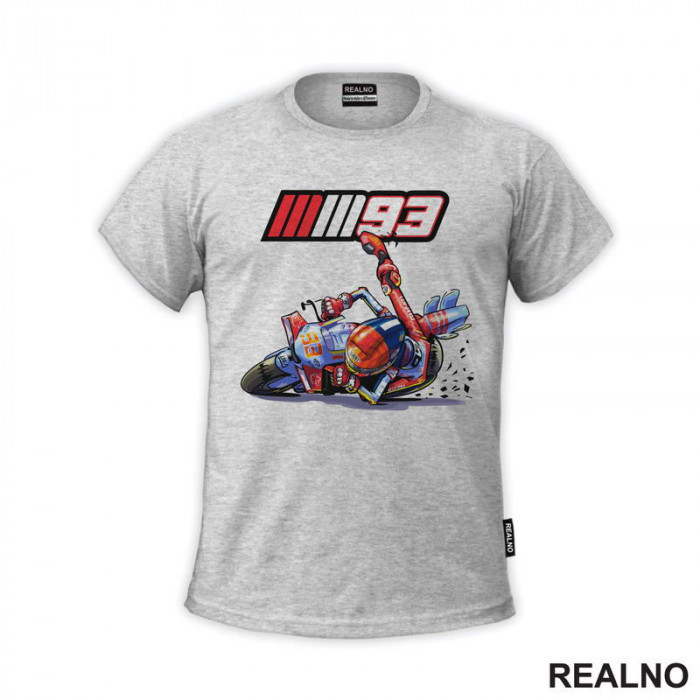 Marc Marquez Gliding - Ducati - 93 - MotoGP - Sport - Majica Marc Marquez Gliding - Ducati - 93 - MotoGP - Sport - Majica